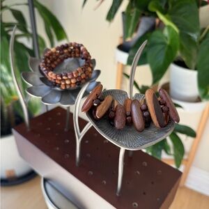 Wood Bracelets Set